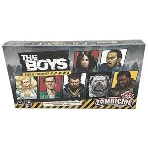 The Boys Pack #2 Zombicide Survivor Dog Miniatures Cards 2nd Ed SEALED NEW CMON